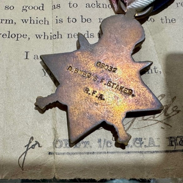 WW1 Mons Star Medal 2